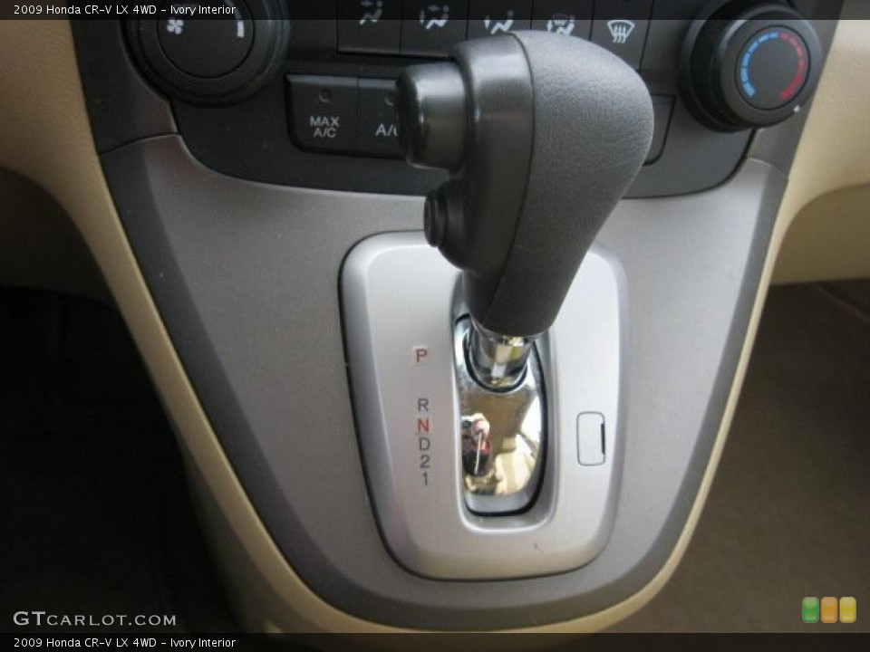 Ivory Interior Transmission for the 2009 Honda CR-V LX 4WD #40729275