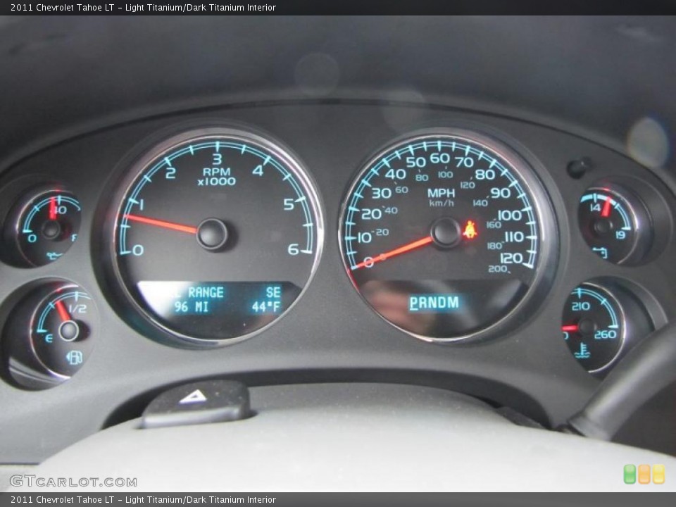 Light Titanium/Dark Titanium Interior Gauges for the 2011 Chevrolet Tahoe LT #40730259