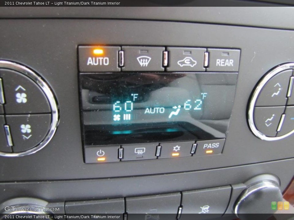 Light Titanium/Dark Titanium Interior Controls for the 2011 Chevrolet Tahoe LT #40730291