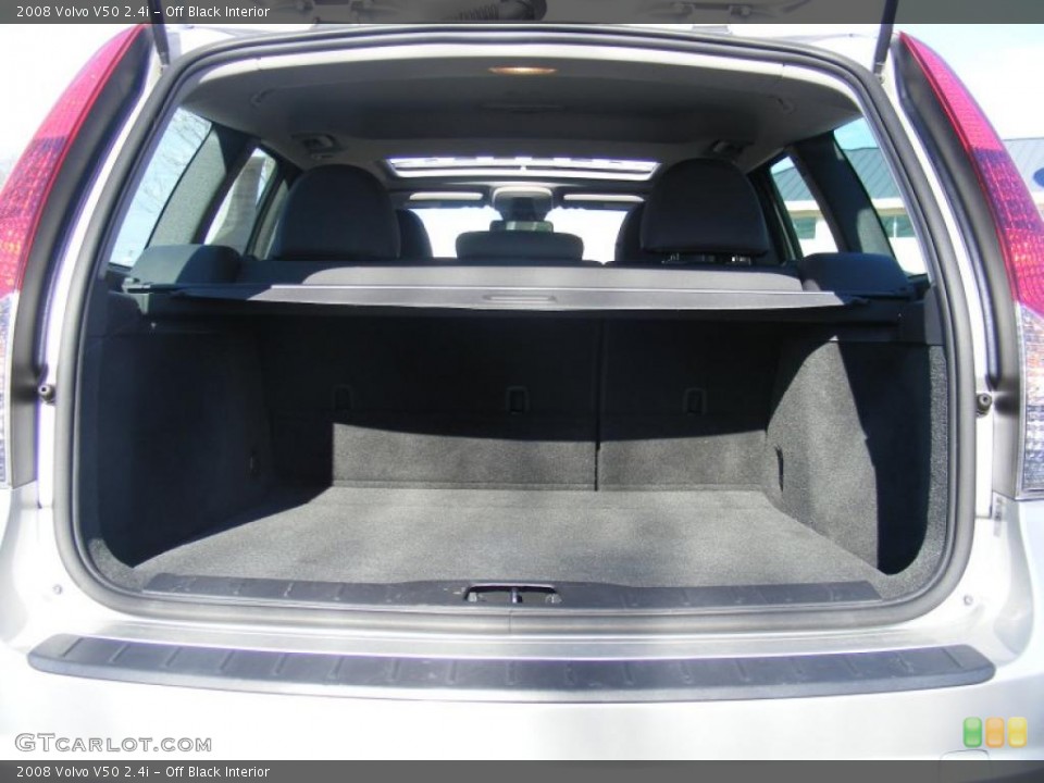 Off Black Interior Trunk for the 2008 Volvo V50 2.4i #40731339