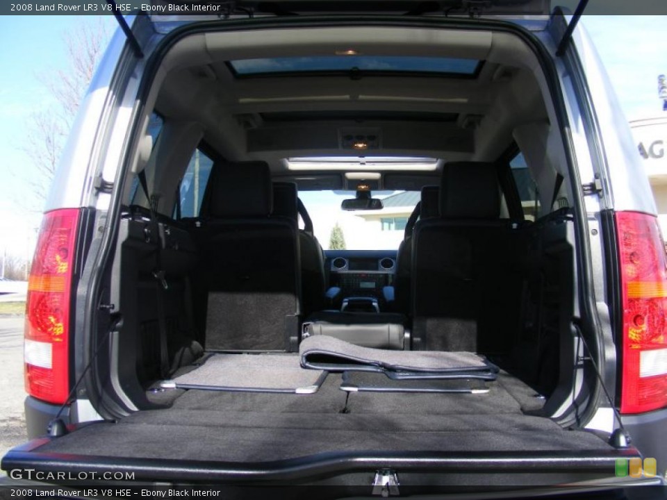 Ebony Black Interior Trunk for the 2008 Land Rover LR3 V8 HSE #40731887