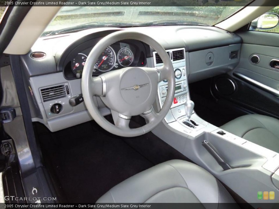 Dark Slate Grey/Medium Slate Grey Interior Dashboard for the 2005 Chrysler Crossfire Limited Roadster #40732043