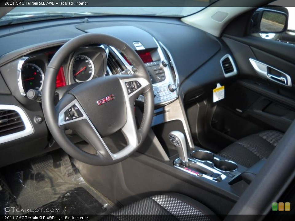 Jet Black Interior Photo for the 2011 GMC Terrain SLE AWD #40735659