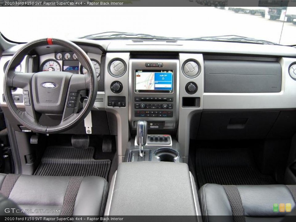 Raptor Black Interior Dashboard for the 2010 Ford F150 SVT Raptor SuperCab 4x4 #40736775