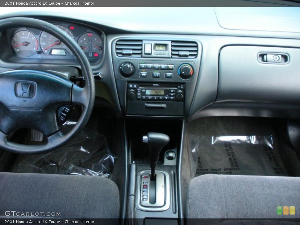 Charcoal Interior Dashboard for the 2001 Honda Accord LX Coupe #40737339