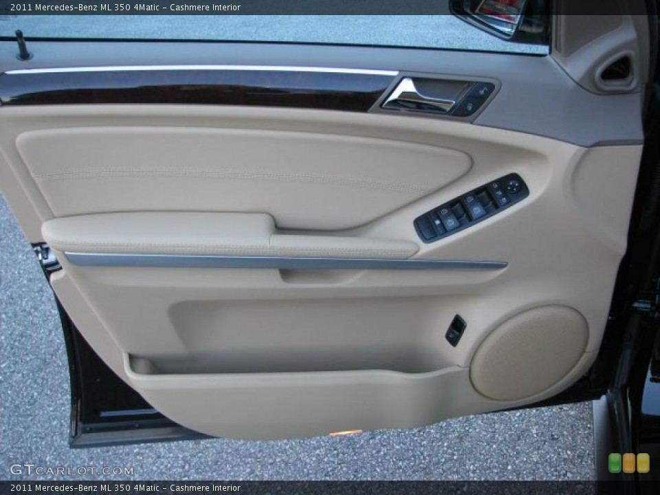 Cashmere Interior Door Panel for the 2011 Mercedes-Benz ML 350 4Matic #40737959