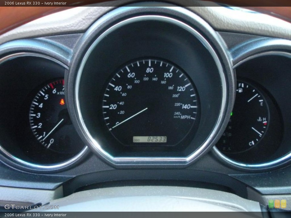 Ivory Interior Gauges for the 2006 Lexus RX 330 #40738139