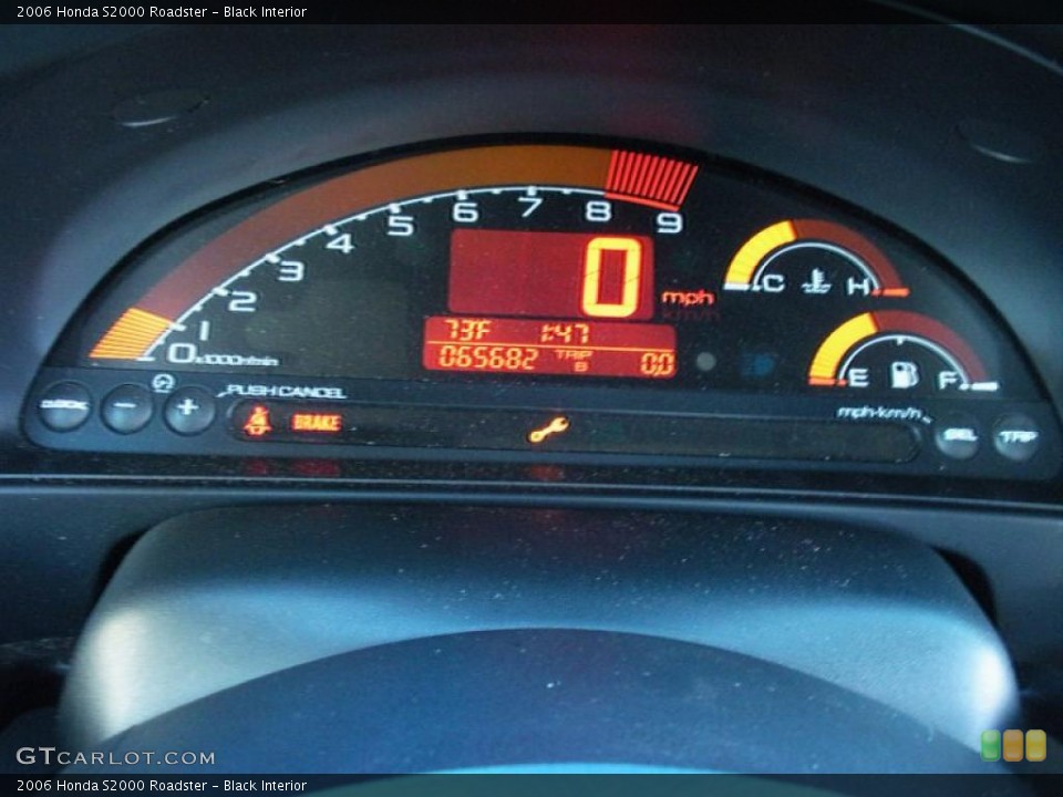 Black Interior Gauges for the 2006 Honda S2000 Roadster #40738499