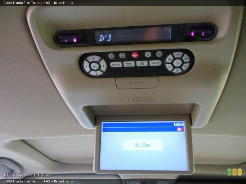 Beige Interior Controls for the 2009 Honda Pilot Touring 4WD #40738931