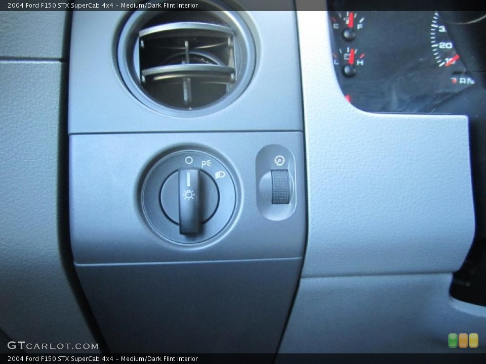 Medium/Dark Flint Interior Controls for the 2004 Ford F150 STX SuperCab 4x4 #40741087