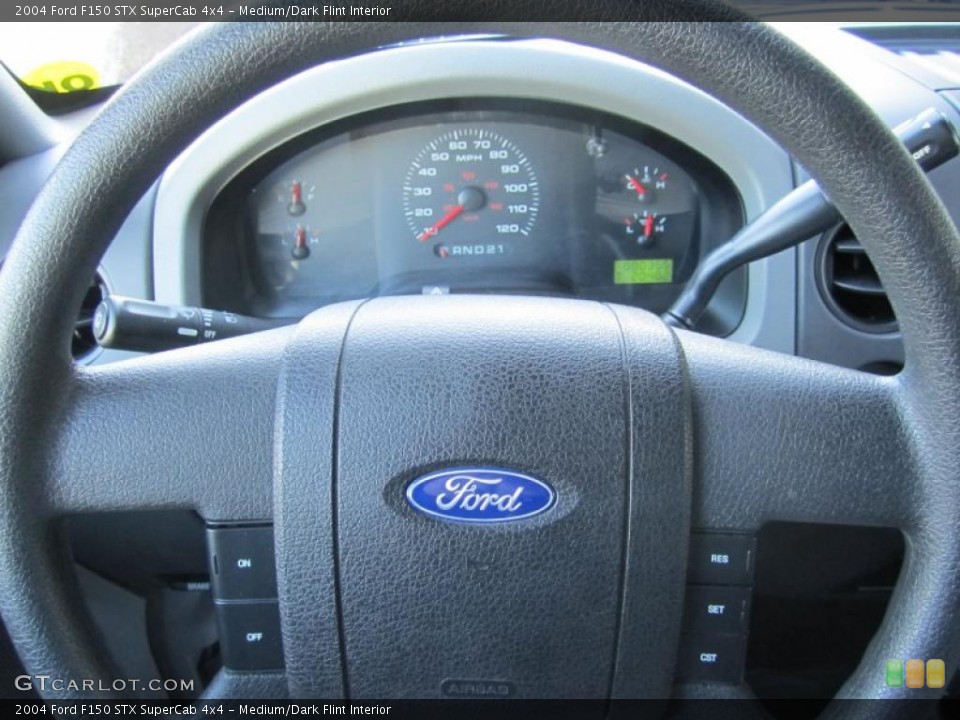 Medium/Dark Flint Interior Steering Wheel for the 2004 Ford F150 STX SuperCab 4x4 #40741103