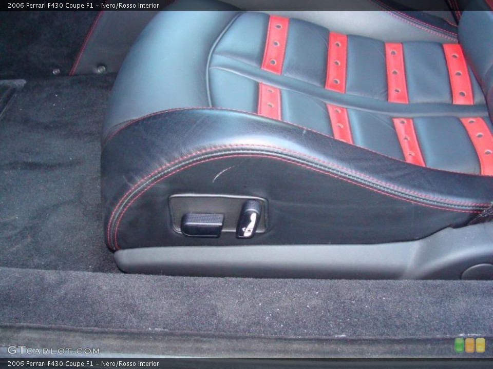 Nero/Rosso Interior Photo for the 2006 Ferrari F430 Coupe F1 #40746300