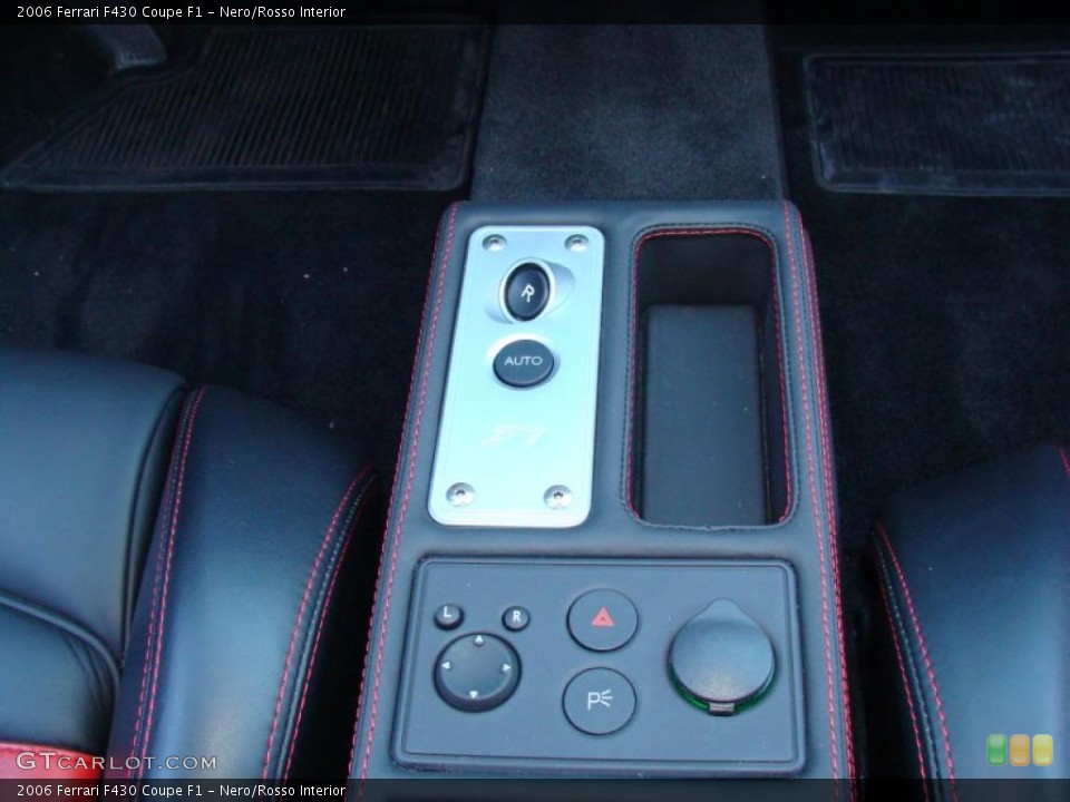 Nero/Rosso Interior Transmission for the 2006 Ferrari F430 Coupe F1 #40746408