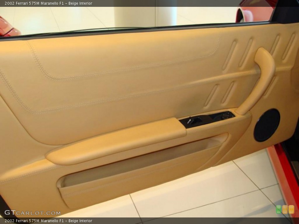 Beige Interior Door Panel for the 2002 Ferrari 575M Maranello F1 #40746652