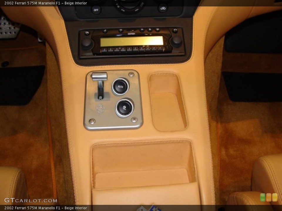 Beige Interior Transmission for the 2002 Ferrari 575M Maranello F1 #40746792