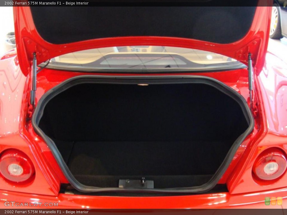 Beige Interior Trunk for the 2002 Ferrari 575M Maranello F1 #40746820