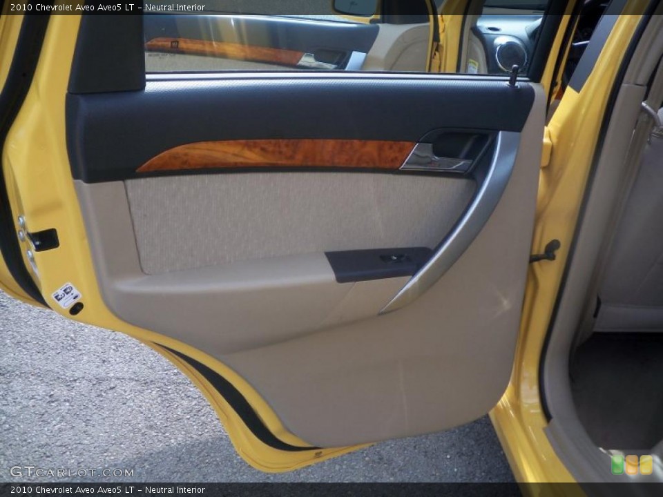 Neutral Interior Door Panel for the 2010 Chevrolet Aveo Aveo5 LT #40747929