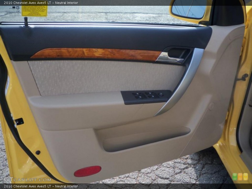 Neutral Interior Door Panel for the 2010 Chevrolet Aveo Aveo5 LT #40748013