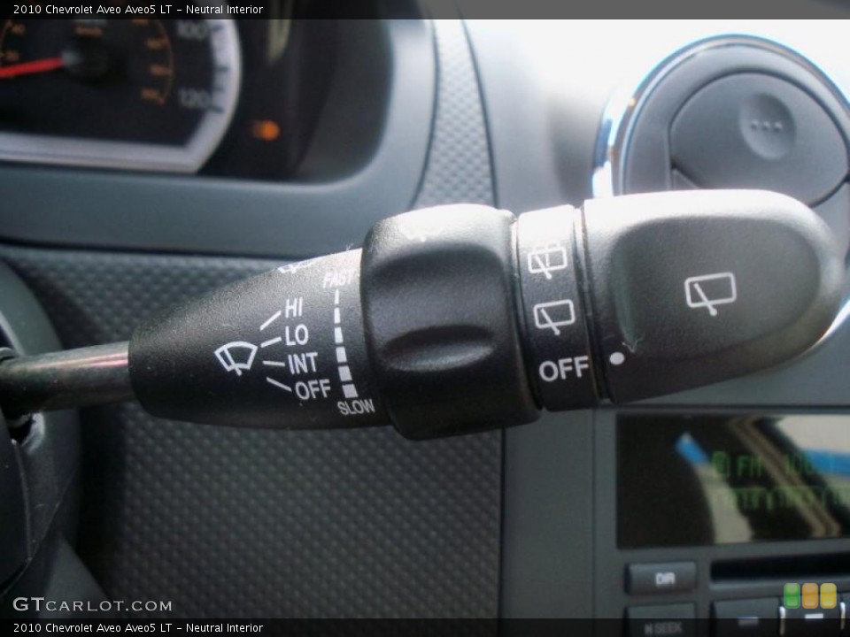 Neutral Interior Controls for the 2010 Chevrolet Aveo Aveo5 LT #40748145