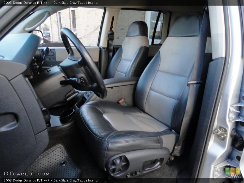 Dark Slate Gray/Taupe 2003 Dodge Durango Interiors