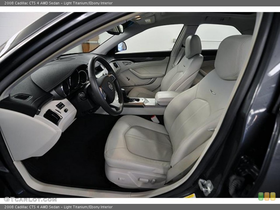 Light Titanium/Ebony Interior Photo for the 2008 Cadillac CTS 4 AWD Sedan #40755215