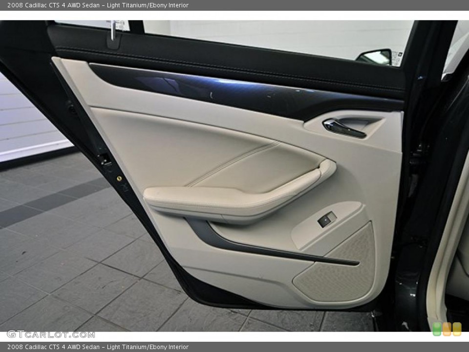Light Titanium/Ebony Interior Door Panel for the 2008 Cadillac CTS 4 AWD Sedan #40755227