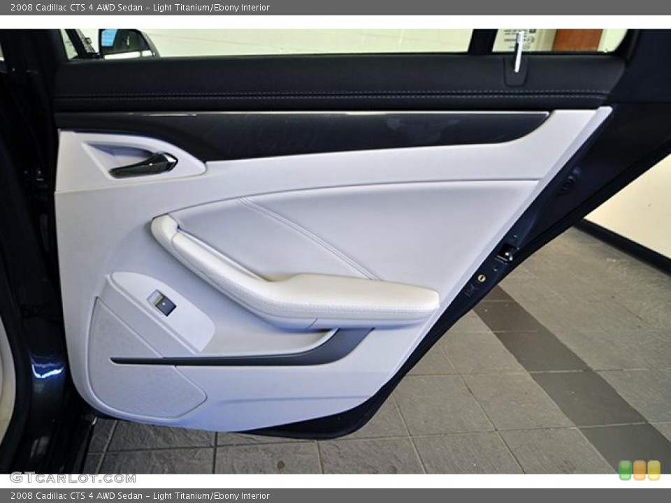 Light Titanium/Ebony Interior Door Panel for the 2008 Cadillac CTS 4 AWD Sedan #40755243