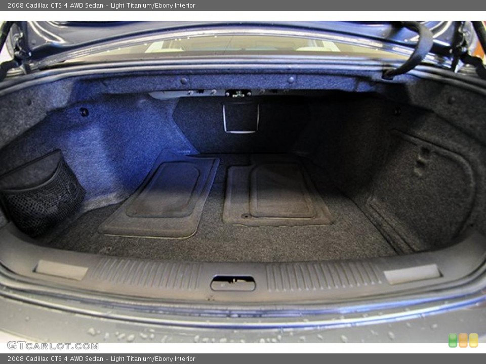 Light Titanium/Ebony Interior Trunk for the 2008 Cadillac CTS 4 AWD Sedan #40755247