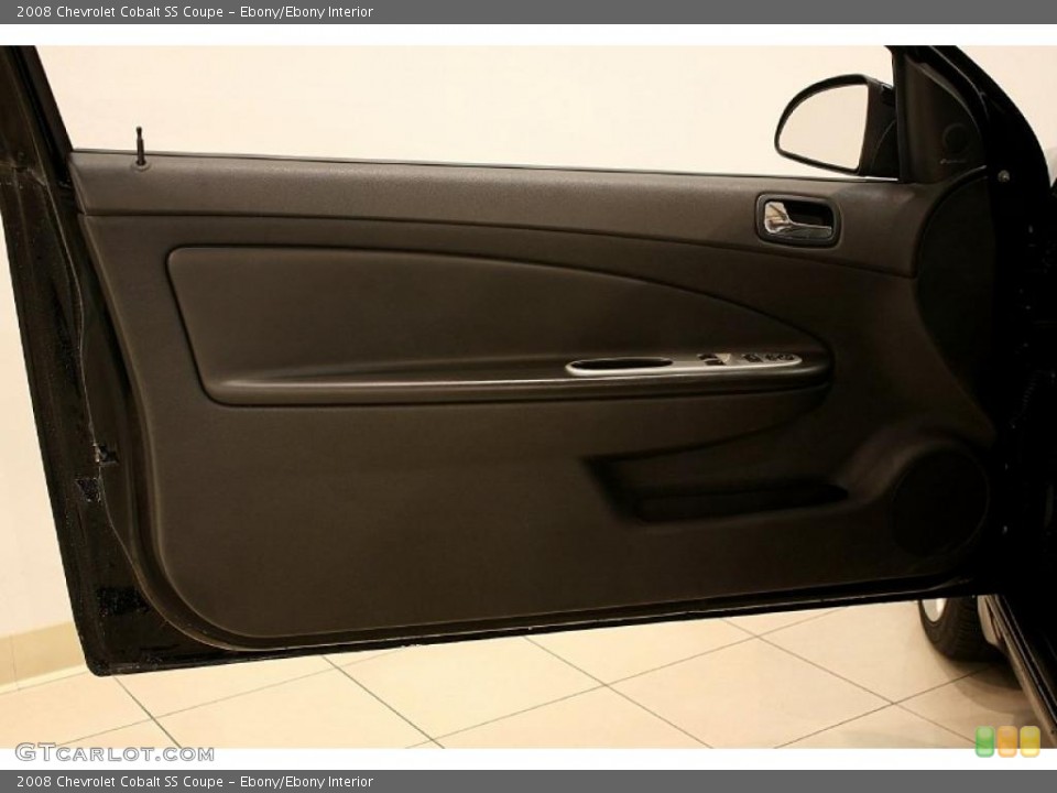 Ebony/Ebony Interior Door Panel for the 2008 Chevrolet Cobalt SS Coupe #40758415