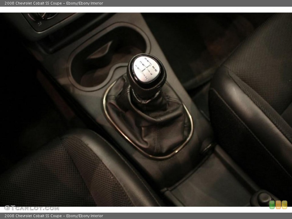 Ebony/Ebony Interior Transmission for the 2008 Chevrolet Cobalt SS Coupe #40758519
