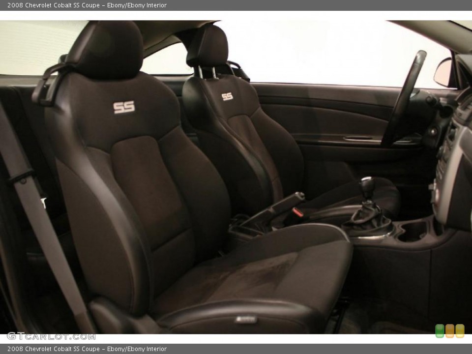Ebony/Ebony Interior Photo for the 2008 Chevrolet Cobalt SS Coupe #40758551