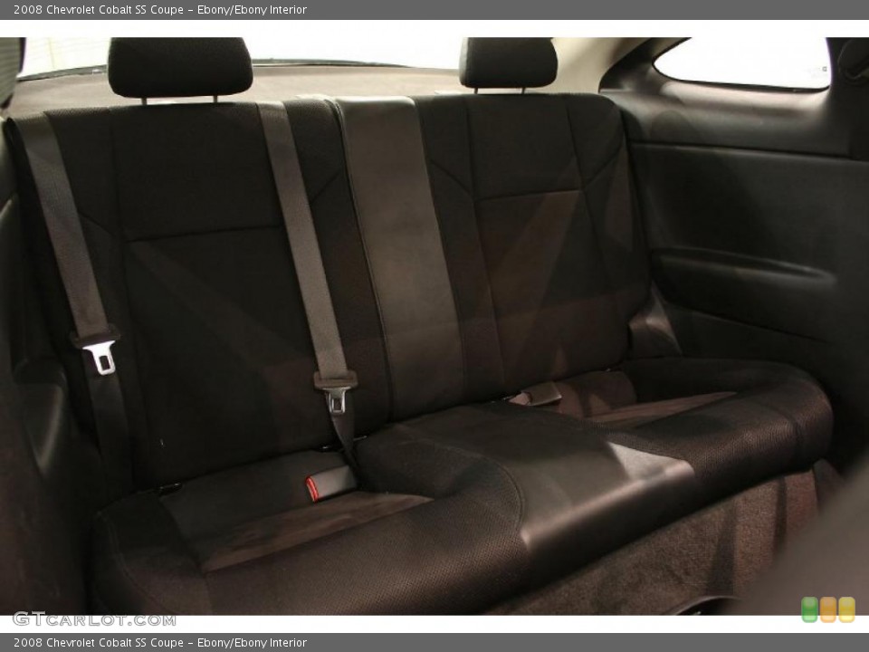 Ebony/Ebony Interior Photo for the 2008 Chevrolet Cobalt SS Coupe #40758567