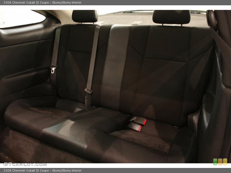 Ebony/Ebony Interior Photo for the 2008 Chevrolet Cobalt SS Coupe #40758579
