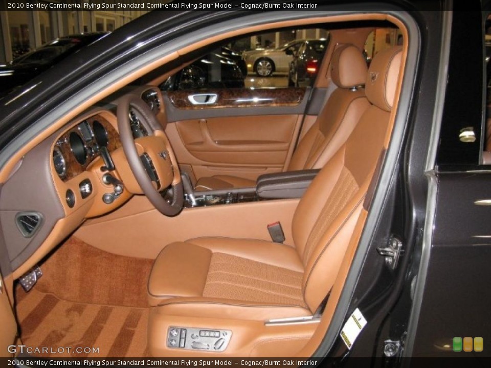 Cognac/Burnt Oak Interior Photo for the 2010 Bentley Continental Flying Spur  #40759103