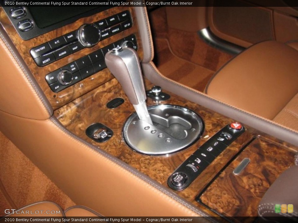 Cognac/Burnt Oak Interior Transmission for the 2010 Bentley Continental Flying Spur  #40759187