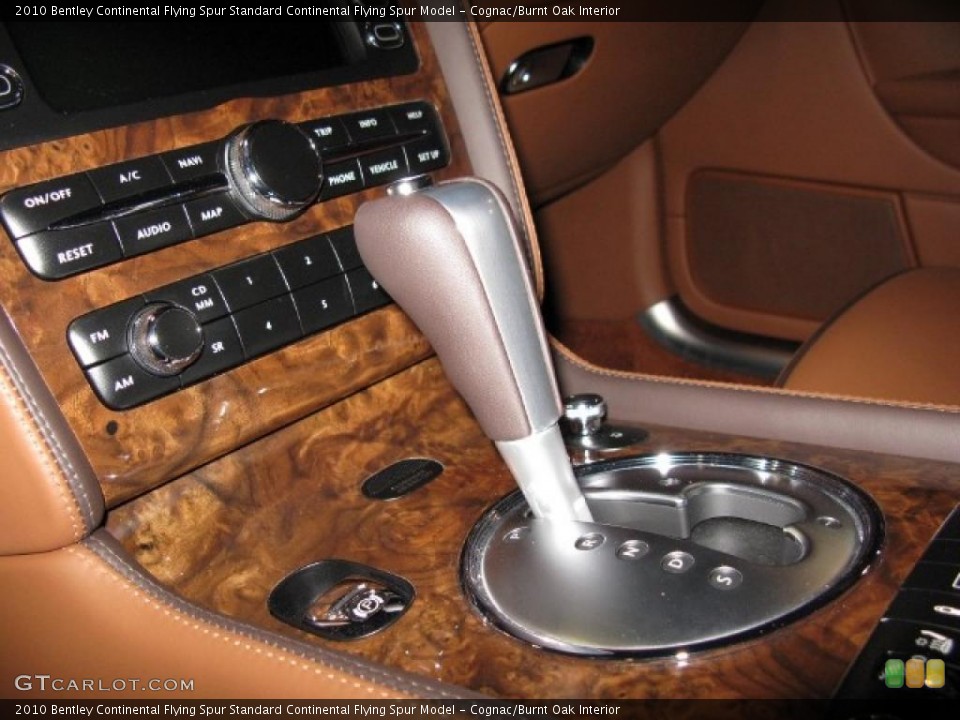 Cognac/Burnt Oak Interior Transmission for the 2010 Bentley Continental Flying Spur  #40759203