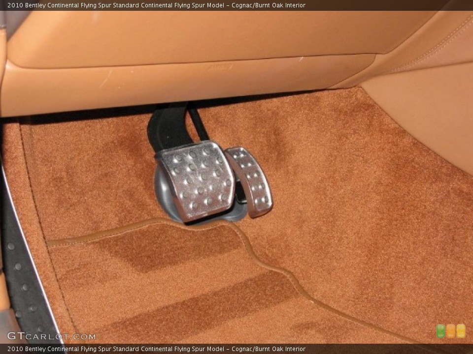 Cognac/Burnt Oak Interior Controls for the 2010 Bentley Continental Flying Spur  #40759219