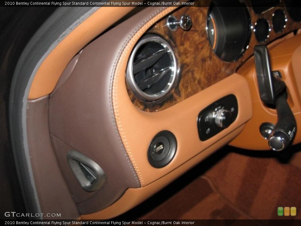 Cognac/Burnt Oak Interior Controls for the 2010 Bentley Continental Flying Spur  #40759235