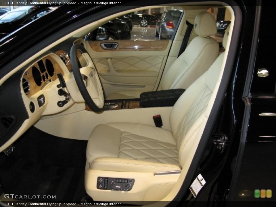 Magnolia/Beluga Interior Photo for the 2011 Bentley Continental Flying Spur Speed #40759551
