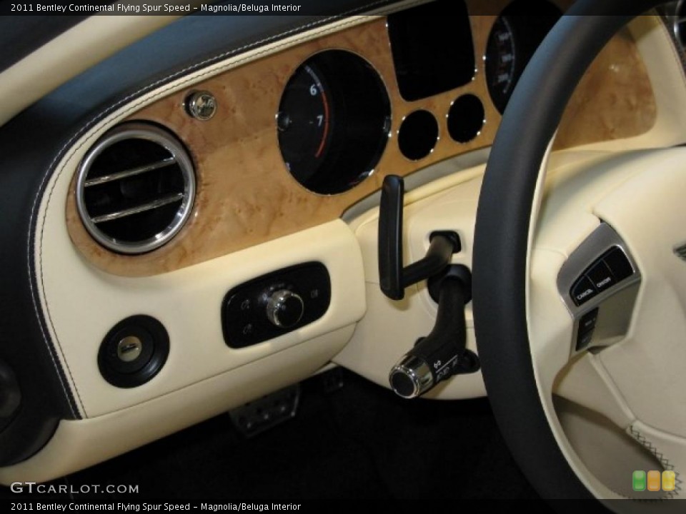 Magnolia/Beluga Interior Controls for the 2011 Bentley Continental Flying Spur Speed #40759623