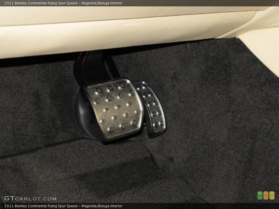 Magnolia/Beluga Interior Controls for the 2011 Bentley Continental Flying Spur Speed #40759659