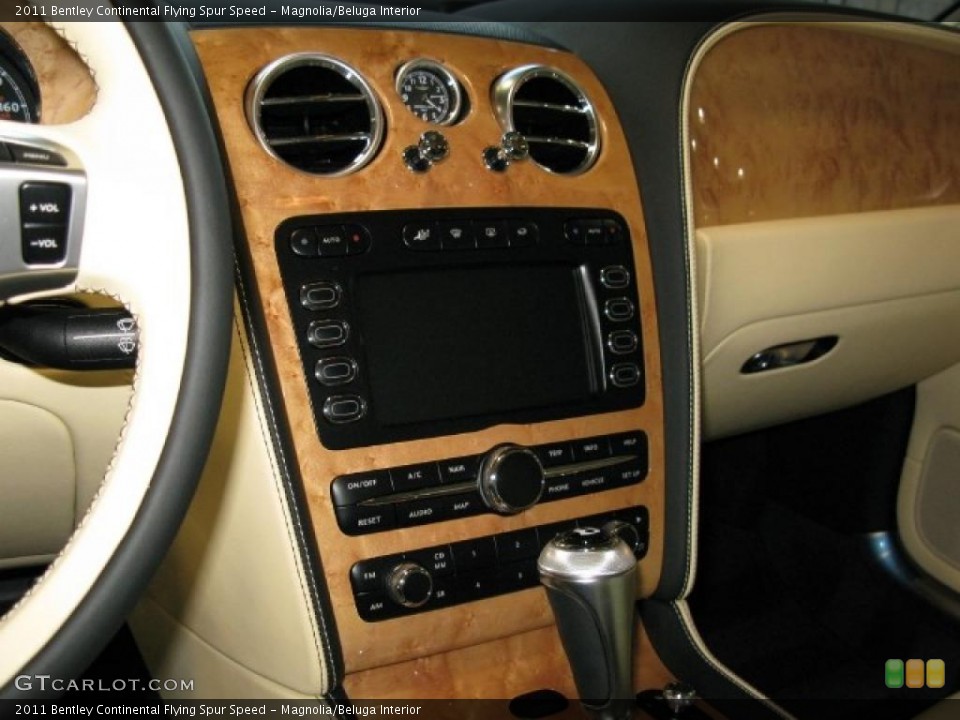 Magnolia/Beluga Interior Controls for the 2011 Bentley Continental Flying Spur Speed #40759691