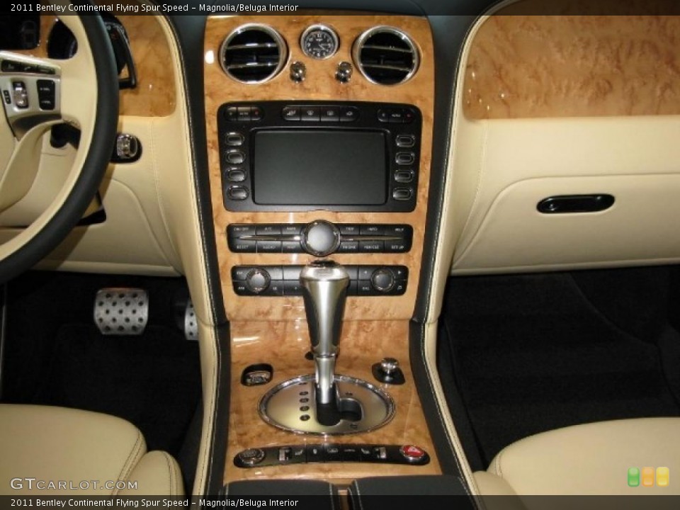 Magnolia/Beluga Interior Controls for the 2011 Bentley Continental Flying Spur Speed #40759703