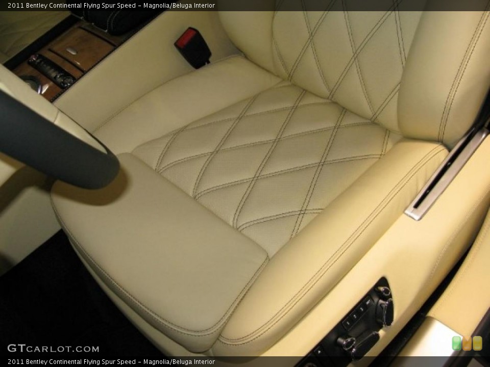 Magnolia/Beluga Interior Photo for the 2011 Bentley Continental Flying Spur Speed #40759743