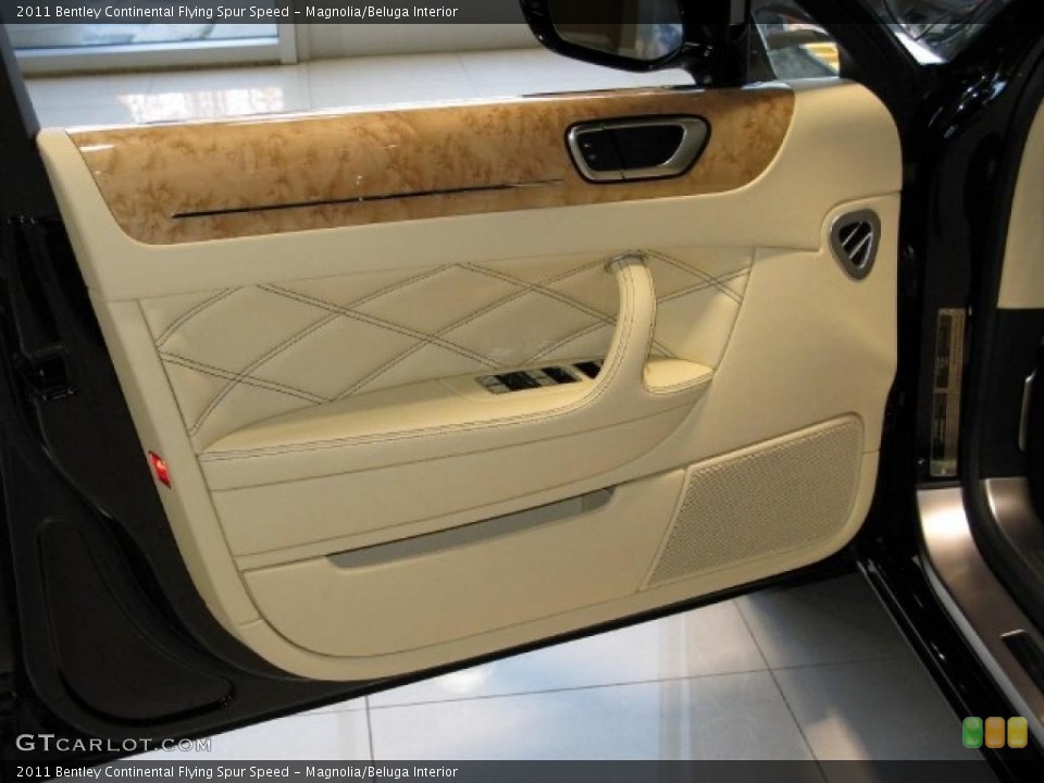 Magnolia/Beluga Interior Door Panel for the 2011 Bentley Continental Flying Spur Speed #40759823