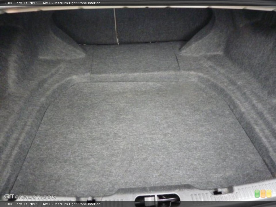 Medium Light Stone Interior Trunk for the 2008 Ford Taurus SEL AWD #40759955