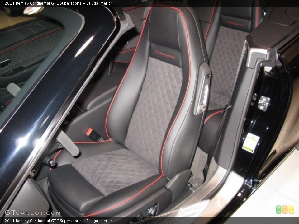 Beluga Interior Photo for the 2011 Bentley Continental GTC Supersports #40760003