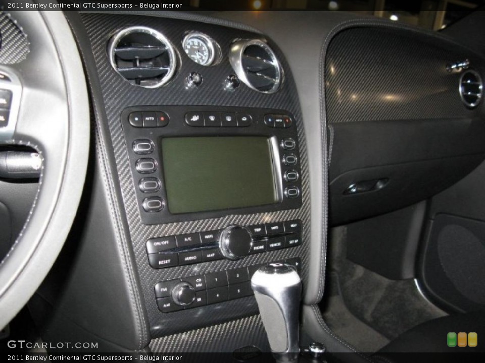 Beluga Interior Controls for the 2011 Bentley Continental GTC Supersports #40760139