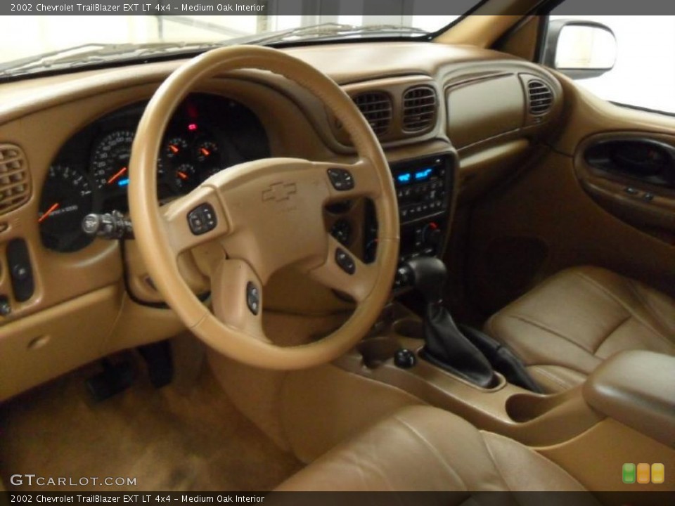 Medium Oak Interior Prime Interior for the 2002 Chevrolet TrailBlazer EXT LT 4x4 #40762791