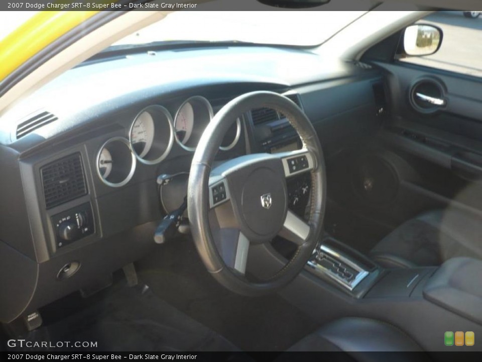 Dark Slate Gray Interior Photo for the 2007 Dodge Charger SRT-8 Super Bee #40762959